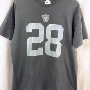 Las Vegas Raiders Josh‎ Jacobs #28 T-Shirt Jersey :LARGE